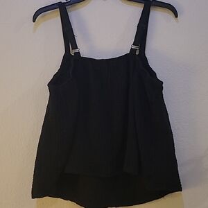 Joyspun, Xl, Black Women's Crop Top